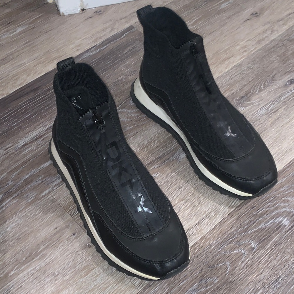 DKNY Black and White Women's Sneakers